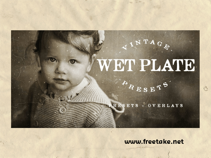 WET PLATE Template PRO freetake